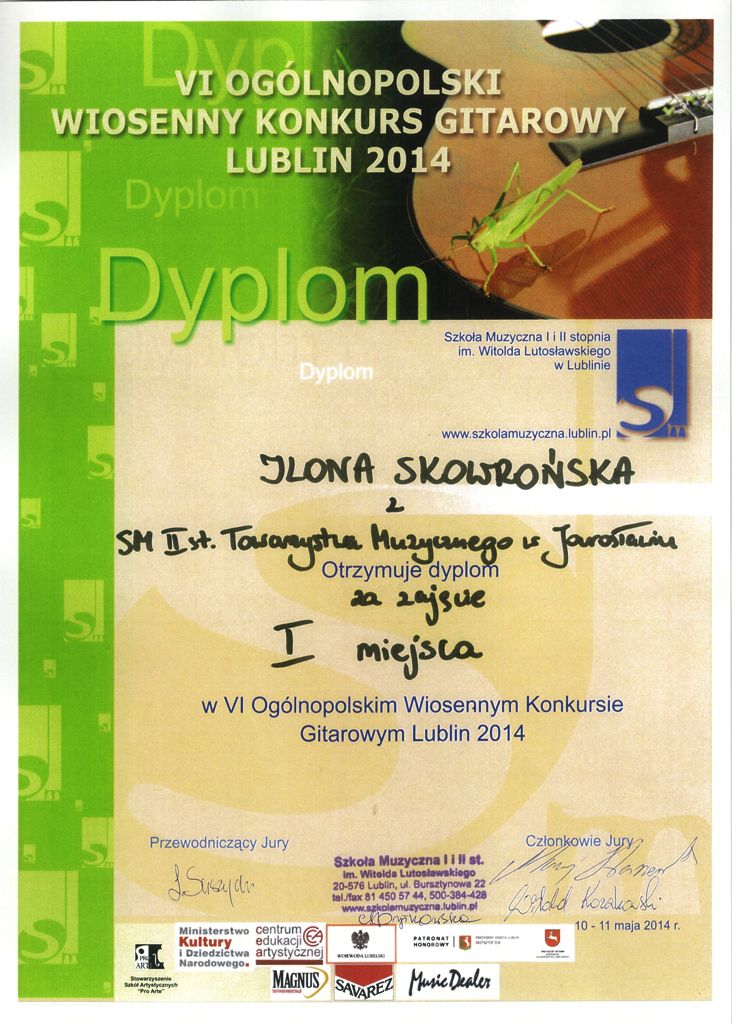 Ilona Skowrońska Lublin 2014